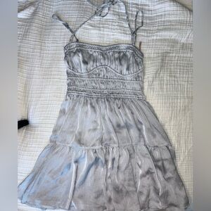 Oh Polly satin mini dress